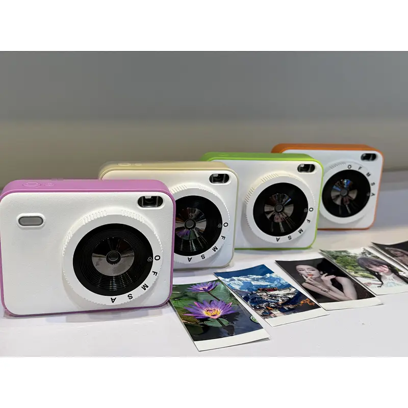 Full color protable instant printing camera